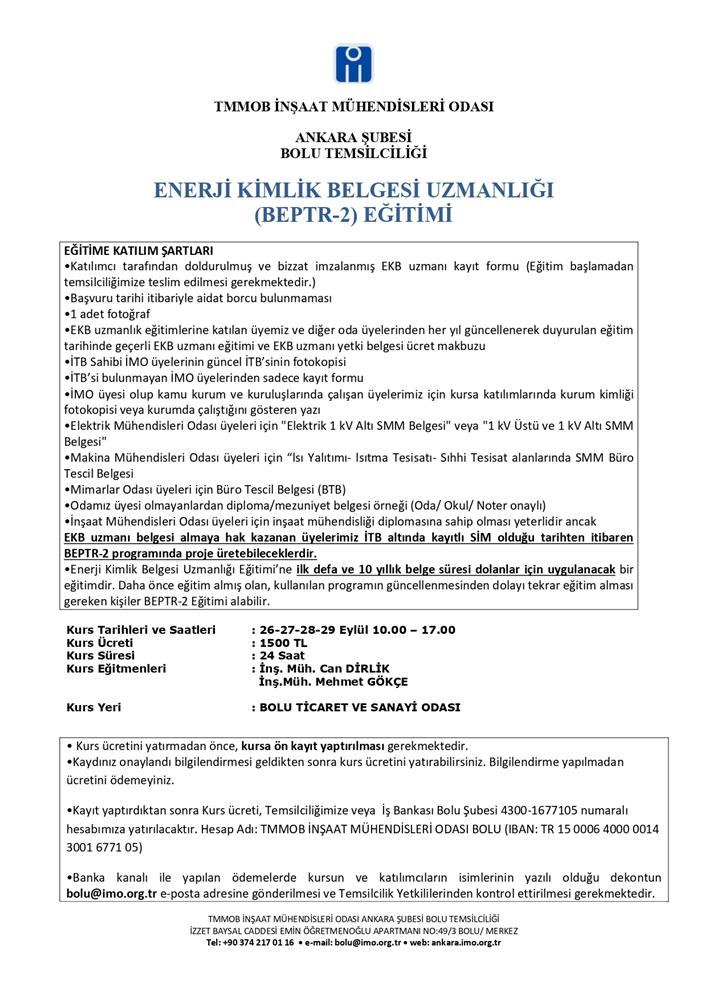 Bilgi Afişi - Enerji Kimlik Belgesi Uzmanlığı (BEPTR-2) Eğitimi_page-0001 (2)_Bolu.jpg