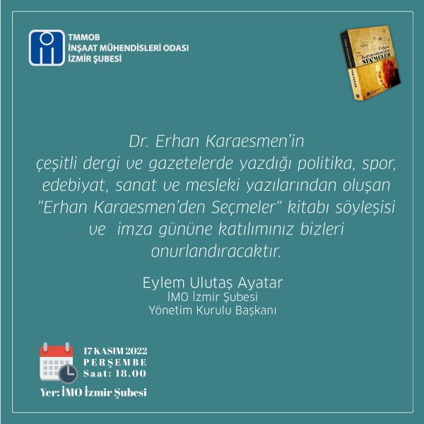 20221117-Erhan-Karaesmen-Söyleşi-ve-İmza-Günü-Davetiye-600.png