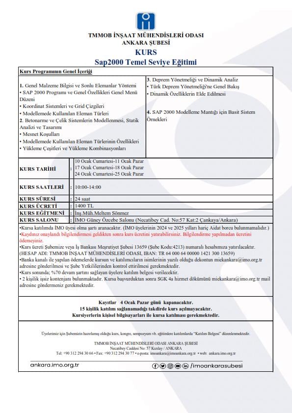 Bilgi Afişi- Sap2000 Eğitimi_001.png Bilgi Afişi- Sap2000 Eğitimi_001.png